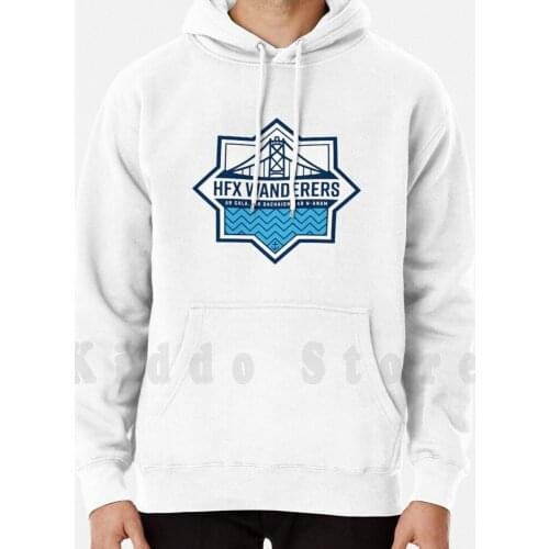 Hfx Wanderers Logo Hoodie Long Sleeve Hfx Wanderers Canadian Logo Shield Football Soccer Sports Sport