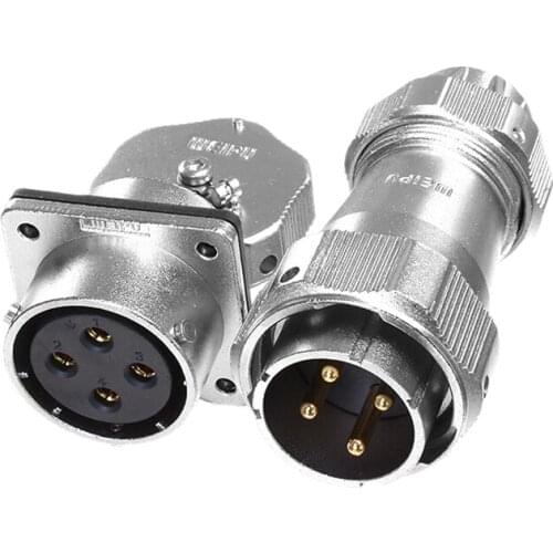 WEIPU WY32 TE+Z Waterpoof Automotive Aviation Power Connector Bulkhead Panel Male Plug Female Socket 4 6 8 10 11 12 13 19 Pin