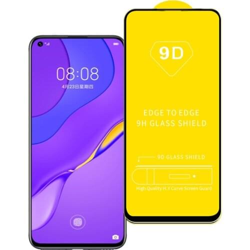 9D Tempered Glass For nova3 nova4 nova5 nova6 nova6se nova7 nova7se nova7i Screen Protector Full Cover Glass 10 pieces