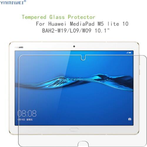 3Piece For Huawei MediaPad M5 Lite 10 Tempered Glass Screen Protector For huawei mediapad m5 lite BAH2-W19/L09/W09 Glass Films
