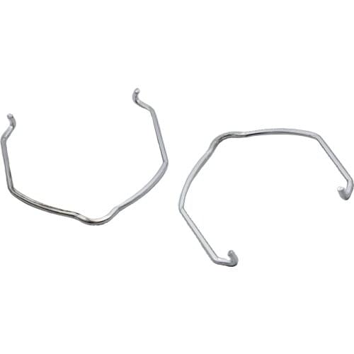 2pcs Intercooler Turbo Hose Pipe Retaining Clips Replacement for VW T5 T6 Transporter 1J0145769H /0079934201, Silver