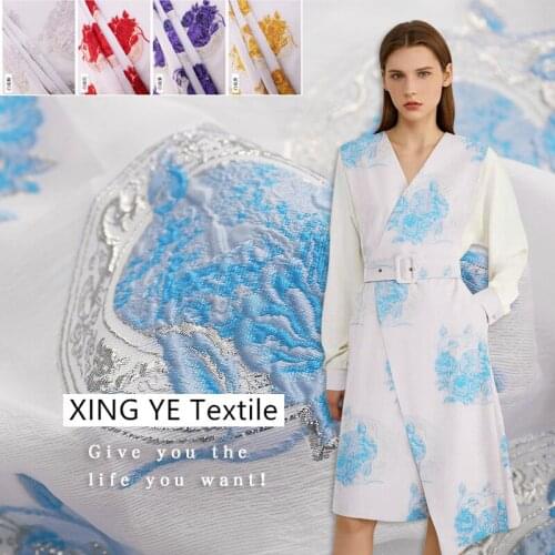 Jacquard Fabric Embossed Dress Half Skirt Woven Clothing Childrens Clothing Small Dress High-end Fashion Light Luxury Material