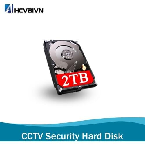AHCVBIVN SATAIII Hard Disk Drive HDD 2TB 2000GB 64MB 7200rpm for CCTV System DVR NVR Security Camera Video Surveillance Kits
