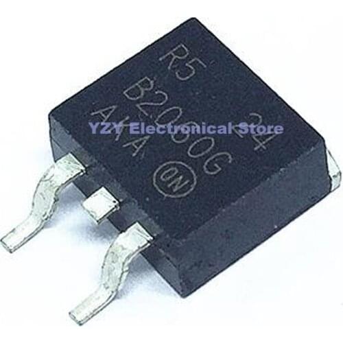 10PCS/LOT MBRB2060CT B2060G TO-263 [SMD] New Original Fast Shipping