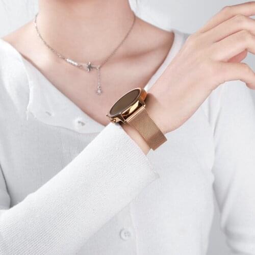 20/22mm Milanese Loop For Huawei Watch GT Amazfit Stratos 2/3 Magnetic Strap For Samsung Galaxy 3 41/45mm Gear S3 46/42mm