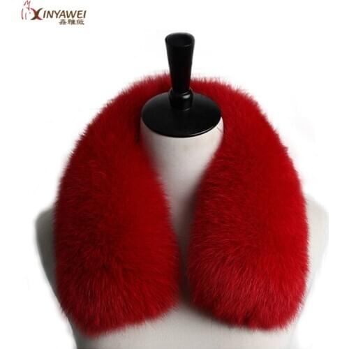 2019 Fashion Wide Variety Of Collar Fur Blue Detachable Fur Collar A Variety Of Colors Can Be Customized