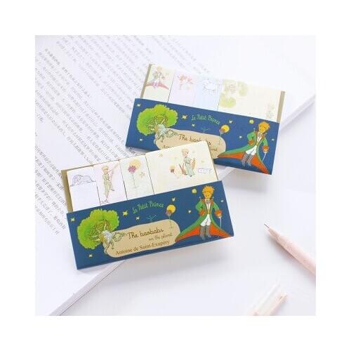 30 Sheets/Pack Cute Little Prince Memo Pads N Times Sticky Notes Index Paper Driver Stickers Self-Adhesive Sticky Paper Bookmark