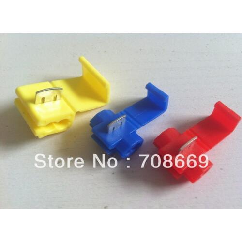 50pcs Scotch Lock Quick Splice 18-14 AWG Wire Connector
