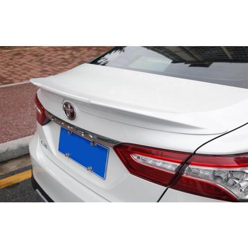 ABS Paint Car Rear Wing Trunk Lip Spoilers Fits For Toyota Camry 2018 2019