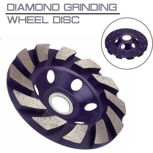 4" 100mm Diamond Grinding Wheel Disc Bowl Shape Grinding Cup Concrete Granite Stone Ceramic Cutting Disc Piece Power Tools