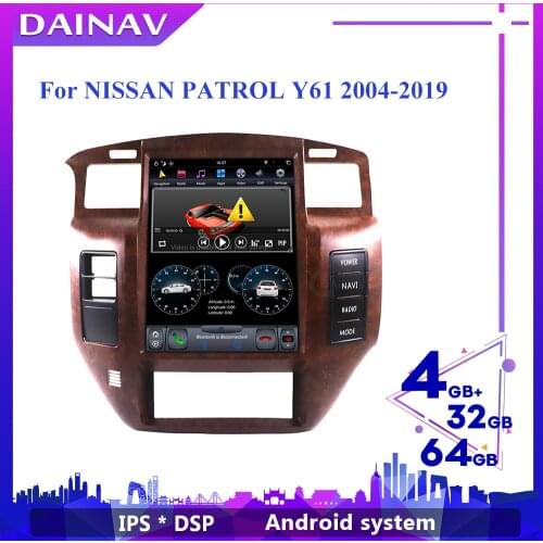 2 din Android Car Radio HD Autoradio Multimedia Player For NISSAN PATROL Y61 2004-2019 Car GPS Navigation