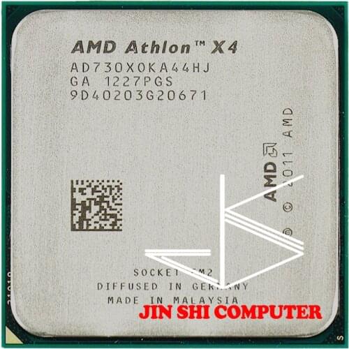 Free Shipping AMD Athlon X4 730X x4 730x 2.8 GHz Quad-Core CPU Processor AD730XOKA44HJ Socket FM2