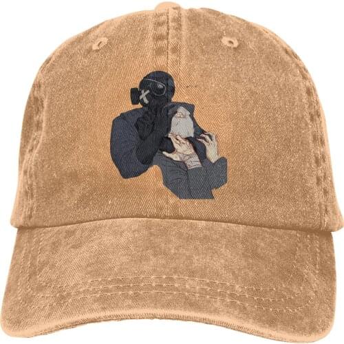 Mute And Terrorist The Baseball Cap Peaked capt Sport Unisex Outdoor Custom rainbow six siege R6s Anti terrorism game Hats