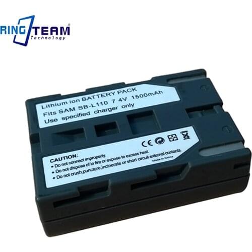 SBL70 SBL110 SB-L110 Digital Battery For Samsung VP26i VPPD130i SCD20 SCD21 SCD22 SC-D23 SCD24 SCD27 Camcorder Camera Battery