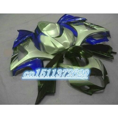 Dor-Fairing For A GSX-R1000 K7 07 08 GSX R1000 GSXR 1000 NEW K7 07-08 Silver Blue GSXR1000 2007 2008 for SUZUKI D