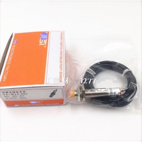 Inductive proximity switch VL-M12-5N1 sensor metal sensor three-wire normally open