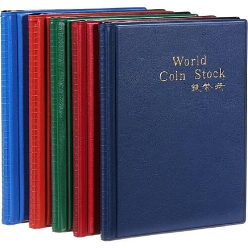 120 Pocket Coin Album , Collection Book, Coins Holder, Coin Collection Book, High Quality Storage, Kit Gril Case Collecting Book