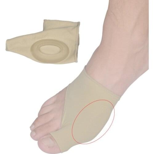 1Pair Big Bone Orthopedic Bunion Correction Pedicure Socks Silicone Hallux Valgus Corrector Braces Toes Separator Feet Care Tool