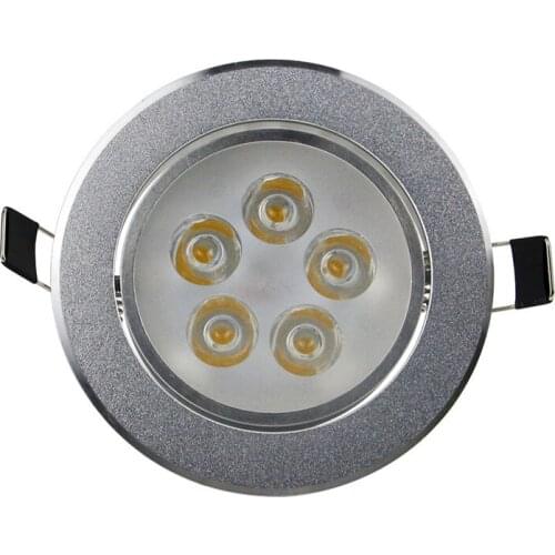 Round dimmable downlight 3W/6W/10W/14W/18W/24W/36W LED ceiling spotlight embedded high-power ceiling spotlight ac85-265V