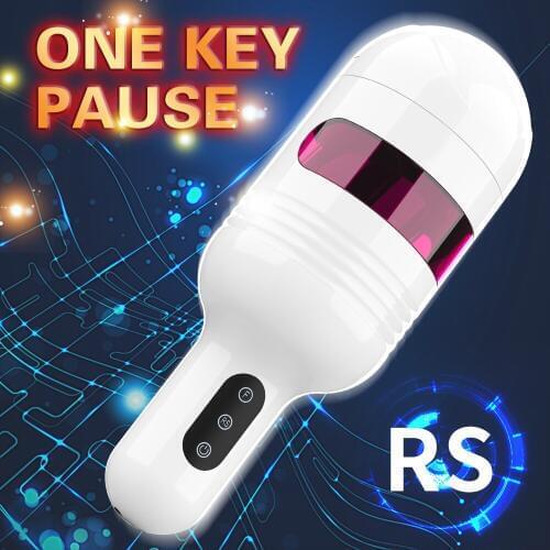 Oral Sex Cup USB Rechargble Man Masturbator Intelligent Voice 10 frequency Sex Toys strong impact Real Vagina Male Masturbator