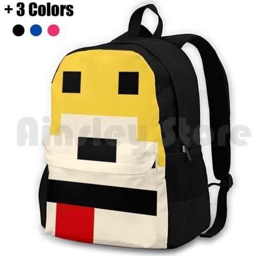 Mr. Oizo-Flat Eric Minimal Yellow Outdoor Hiking Backpack Riding Climbing Sports Bag Mr Oizo Flat Eric All Wet Flat Beat Ed