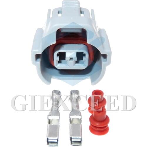 2 Sets 2 Pin 2 Series PA847-02127 Auto Moving Nozzle Wiring Socket For Hyundai Elantra Car Waterproof Connector