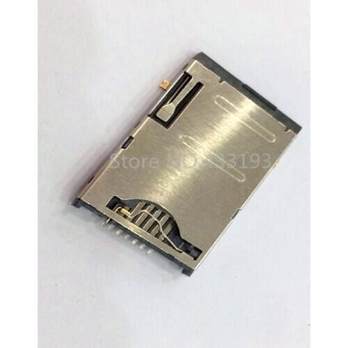 SIM Card connector 6P+1P 7Pin 7P Adapter/connector SIM Memory card holder for phone/tablet Self push / pop-up10PCS