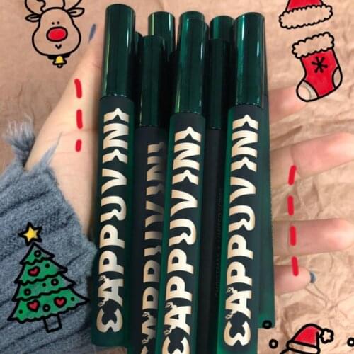 Christmas Limited Lip Gloss Velvet Matte Lipstick Mirror Surface Lip Glaze Women Beauty Cosmetic Lip Makeup Natural