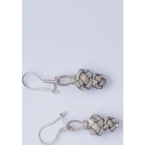 Silver Kazaziye Hand Handwork Earrings