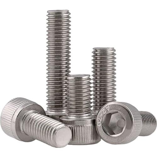 Socket Cap Screws Hex Head A2 Stainless Allen Bolts M2.5 3