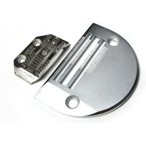 EXTRA HEAVY NEEDLE PLATE & FEED DOG SET #B1109-415-HOB FOR JUKI DLN-415 B1109-415-HOB+B1609-415-HOB