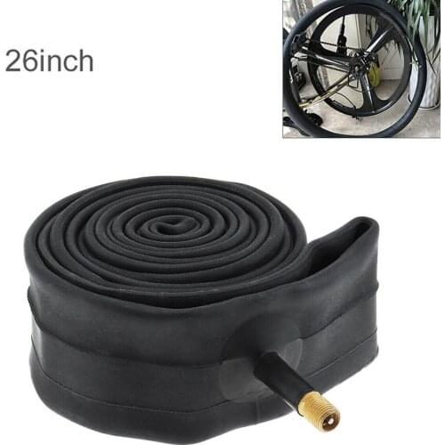 Bicycle Butyl Rubber Inner Tube 26x1.95/2.125 US Nozzle For MTB Mountain Bike Wear Resistant Tire Parts