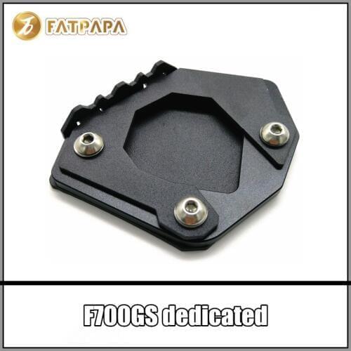 Motorbike Kickstand Foot Side Stand Extension Pad Support Plate For BMW F700GS F700 GS