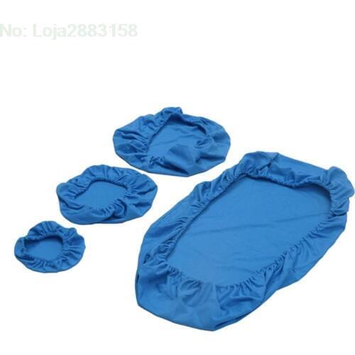 4pcs/set Dental Chair Cover Unit Washable Dustproof Dentist Stool Seat Backrest Pillow Cover Protector