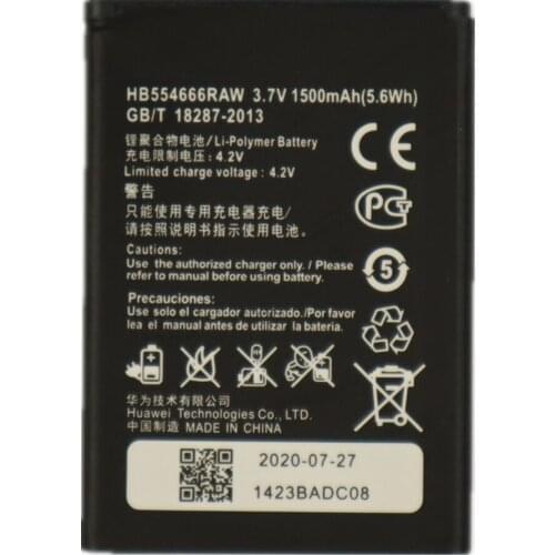 HB554666RAW Battery For Huawei E5330 E5372 E5373 E5375 EC5377 Router Battery High Quality Wifi Router Batteries