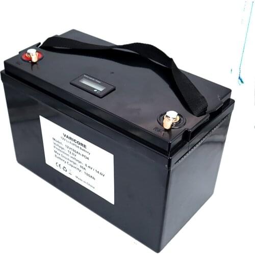 12V 180AH LiFePO4 Battery 12.8V 4s Lithium Power 4000 Cycles For EVE Batteries RV Campers Golf Cart Off-Road Off-grid Solar Wind