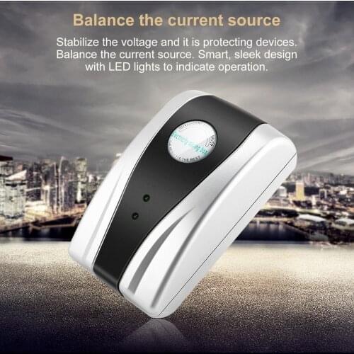 90V-250V 50Hz-60Hz Electricity Saving Box Power Energy Saver Device Electricity Bill Killer Up to 30% for Home Office Factory