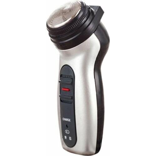 Dual Use Men Shaver Rechargeable Stainless Steel Blade Shaving Machine Razor Rotating Portable Electric Beard Trimmer Selling