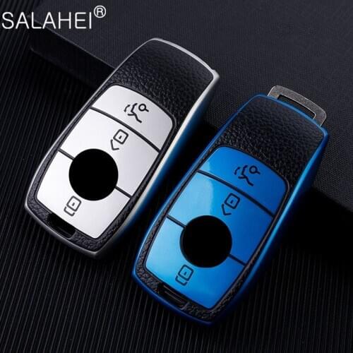 TPU Car Key Cover Case For Mercedes Benz E Class 2018 up S Class 2017 2018 W213 Car Key Protection Cover Accessories