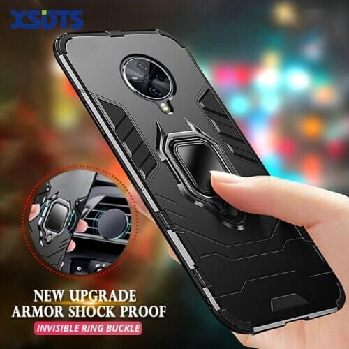 XSDTS Case For Vivo S6 S5 S1 Z3 Z3I Z3X Z5 Z5X Z6 iQoo Z1 Pro Z1X 5G Anti Shock Proof Bracket Ring Magnetic Phone Cover Coque