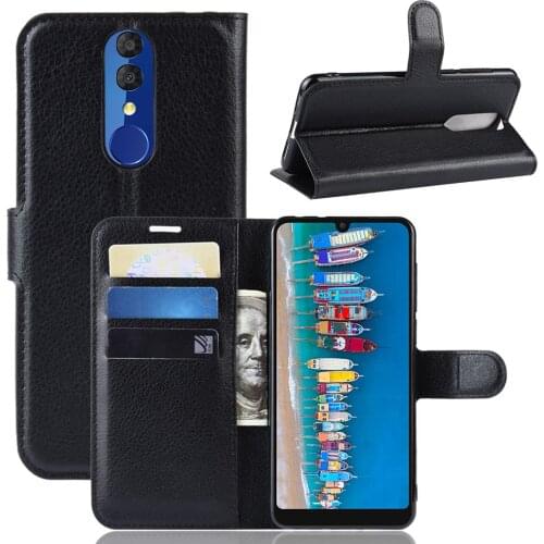 For Alcatel 3 2019 Case Flip Leather Phone Case For Alcatel 3 2019 PU Leather Stand Cover Filp Cases For Alcatel 3 2019