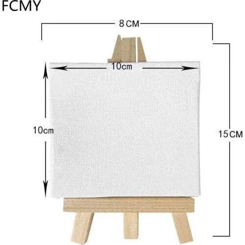 2021 Mini Sketchpad Student DIY Canvas Creative Desktop Decoration Painting Easel Painting Easel Tabletop Stand Art Supplies