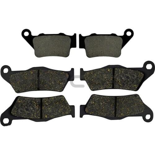 Motorcycle Front + Rear Brake Pads Disks for Yamaha XT660Z Tenere Non ABS 2008-2016 XT660 XT 660 LT181-181-208