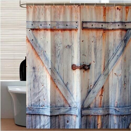 Cartoon Magic bathroom waterproof mildew shower curtain might and magic door gift for kids creative decor