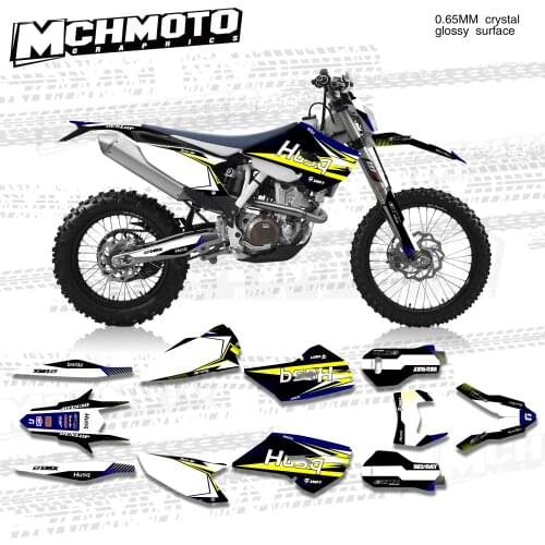 MCHMFG Decal For Husqvarna TE FE 125 250 350 450 2014 2015 2016 Motorcycle Graphic Sticker for Husqvarna TC FC 2014-2015