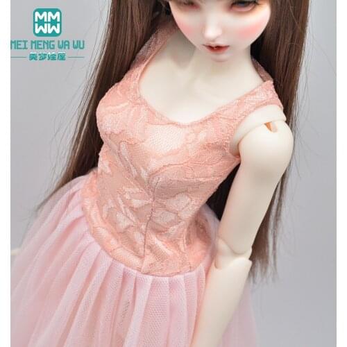BJD Doll clothes 58-60CM 1/3 Fashion DD SD Dolls toys Ball Jointed Doll Fashion transparent lace gauze skirt