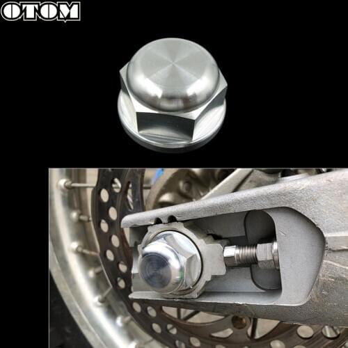OTOM M20x1.5 Rear Axle Nut Screw For KTM EXC EXCF XCW Husqvarna TE FE 125 250 350 450 501 Motorcycle Wheel Lock Spindle Pin Bolt