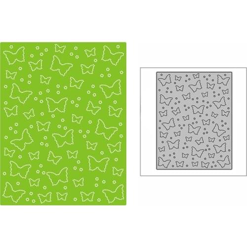 New Flying Butterflies Plate 2021 Metal Cutting Dies for DIY Scrapbooking and Card Making Decorative Embossing Craft No Stamps