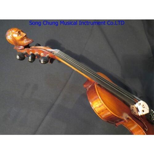 Strad style profession SONG Concert carving scroll 5 strings violin 4/4#8111