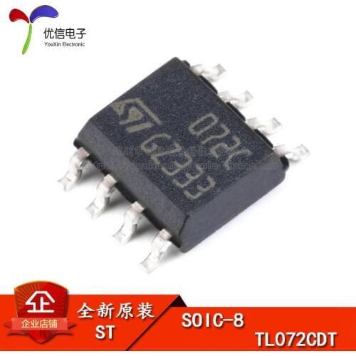 TL072CDT genuine original patch dual operational amplifier chip 4MHZ 16V SOP-8